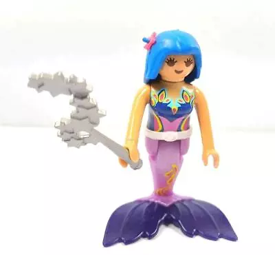 Buy Playmobil Mermaid Princess Figure / Blue Hair Fantasy Magic Underwater Sea • 3.54£