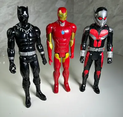 Buy Marvel Avengers Figures 12  Hasbro Ant Man Black Panther Iron Man X3 • 10.99£