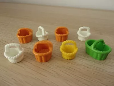 Buy Playmobil Mixed BASKETS Accessories For Dolls House  [Spares Parts]  [3BT2] • 2.99£