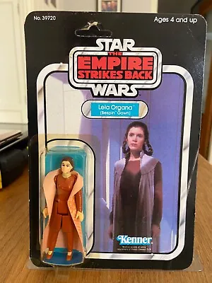Buy Vintage Star Wars Leia Bespin Gown ESB Kenner 32 Back MOC. Unpunched • 299£