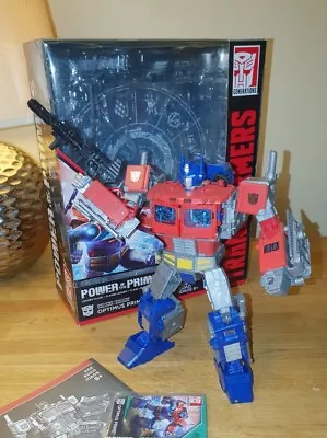 Buy Transformers Power Of The Primes (POTP) Leader Optimus Prime Boxed Comp Mint! • 55£