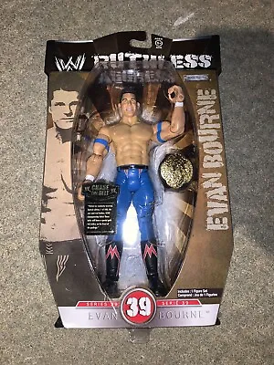 Buy WWE Mattel Elite JAKKS Ruthless Aggression Series 39 EVAN BOURNE  MOC • 49.99£