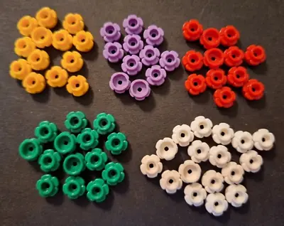 Buy LEGO FLOWER STUD(24866) CHOOSE QTY 10,25,50,100 Or 250 And COLOUR BRAND NEW • 5£