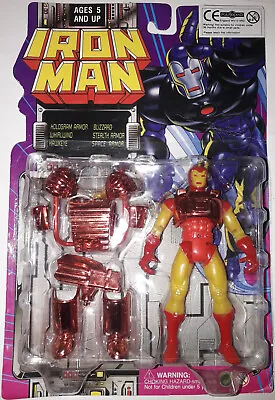 Buy Toybiz  Iron-Man Space Armour Iron-Man  MOC 1996 • 45£