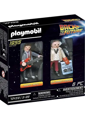 Buy PLAYMOBIL Back To The Future Marty McFly & Doc Emmett Brown 70459 • 14.72£