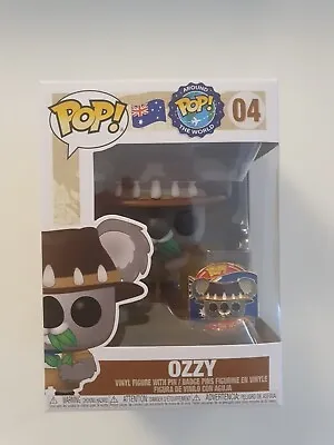 Buy #04 Ozzy Around The World Pin And Funko Pop. Box Damage  • 9.99£