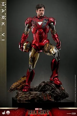 Buy PRE-ORDER COUPON [€809] Iron Man 2 Action Figure 1/4 Iron Man Mark VI 48cm • 153.42£