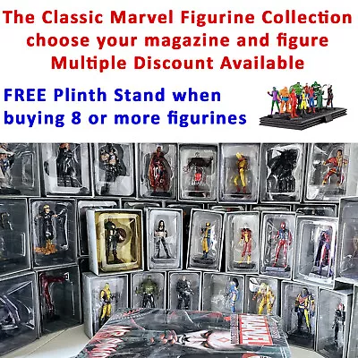 Buy Official Classic Eaglemoss Marvel Figurine Collection & Magazine #1 To #100  NM • 9.99£