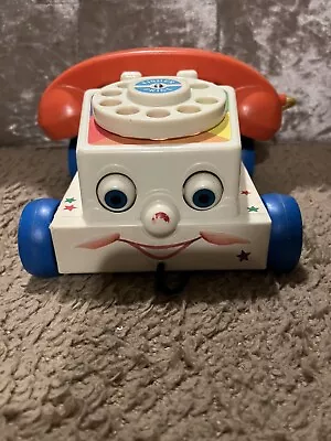 Buy Fisher Price Pull-A-Long Chatter Phone - 2009 Telephone Toy Toy Story Works Rare • 9.99£