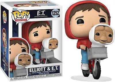 Buy FUNKO POP E.T. Vinyl Figure : Elliott & E.T. #1252 • 21.36£
