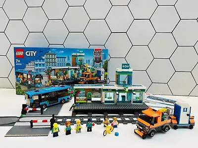 Buy Lego City 60335 Train Station 100% COMPLETE With Box/manuals Excellent Condition • 59.90£