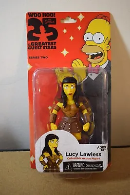 Buy NECA The Simpsons Guest Stars Series 2 LUCY LAWLESS (Xena) Action Figure BNIB • 25£