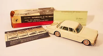 Buy Vintage 1960’s Chrysler Valiant - Friction Tin Toy Car - Made In Japan By Bandai • 141.97£