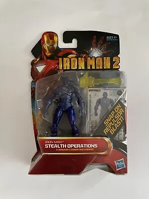 Buy Hasbro Iron Man 2 Comic Series Iron Man Stealth  Operations 3.75” Figure *BNIB* • 4.99£