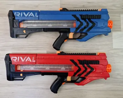 Buy Nerf Rival Zeus MXV-1200  Blaster X 2 - 1 X Blue - 1 X Red - Fully Tested. • 34.99£