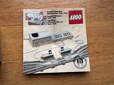 Buy Lego Train - 7858 Remote Controlled Points • 15£