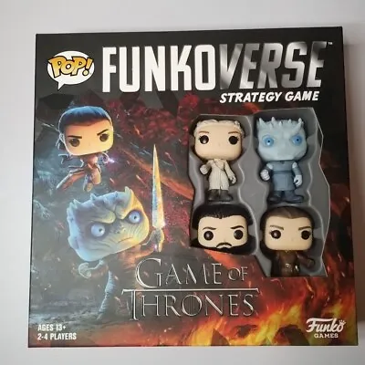 Buy Funko Pop! Game Of Thrones Funkoverse Board Game 4 Character Base Set Games NEW • 16£