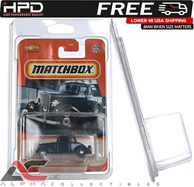 Buy 20 Pack Hpd Protector Case (mainline) Hot Wheels & Matchbox .8mm Heavy Duty • 35£