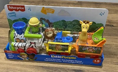 Buy Fisher Price Little People Musical Zoo Train Animals  • 23.50£