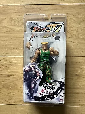 Buy Official NECA Guile Action Figure Street Fighter Factory Sealed NEW Capcom • 25£