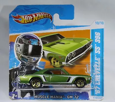 Buy Hot Wheels 67 Chevelle SS 396 From Muscle Mania - GM 12  Series Ref V5558 • 2.99£