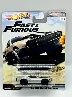 Buy Hot Wheels Premium Fast And Furious '67 Off Road Camaro - 1:64 • 7£