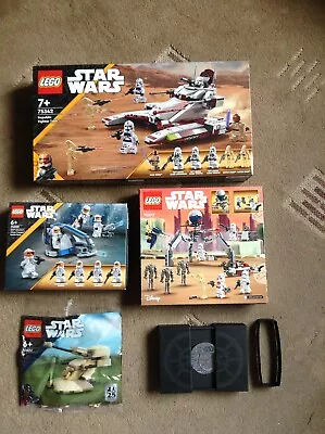 Buy Lego Star Wars Coin, Republic Fighter Tank 75342, Battle Packs 75372,  75359 Etc • 99.95£