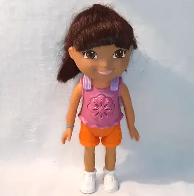 Buy Dora The Explorer Talking Doll W/ Backpack 9  Mattel 2012 (English And Spanish) • 14.99£