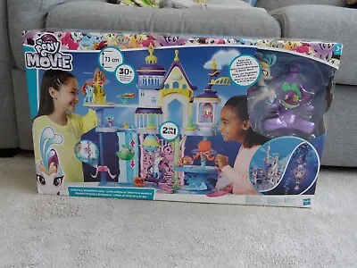 Buy My Little Pony Canterlot And Seaquestria Castle Playset Horse Figure Accessories • 90£