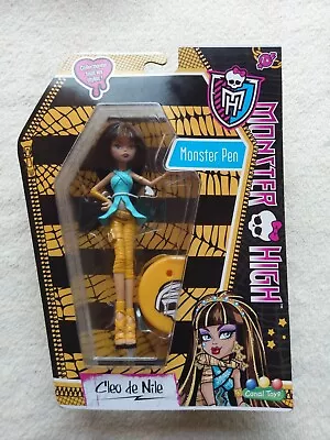 Buy Rare Monster High Pen Cleo De Nile New 2014 Mattel Blister • 40.08£
