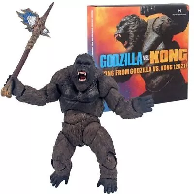 Buy New Neca 7  GODZILLA VS KONG - King Kong Action Figure For Kids Model Toy Gifts! • 26.99£