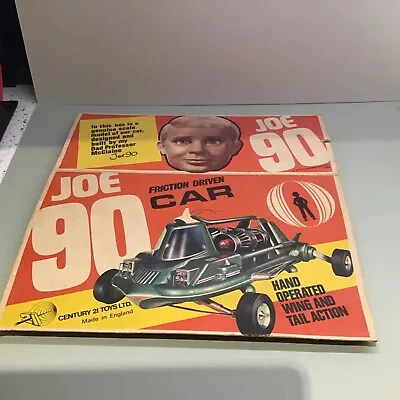 Buy Century 21 JR21 Joe 90 Car Original Slip Outer Card Superb Gerry Anderson • 90£