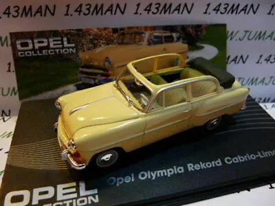 Buy OPE25 Voiture 1/43 IXO Eagle Moss OPEL Collection : Olympia Rekord Cabrio 1954 • 16.02£
