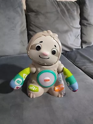 Buy Linkimals Sloth Smooth Moves Lights Sounds Dancing Musical Baby Toy Fisher Price • 6£