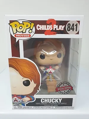 Buy Chucky 841 + Jack In The Box Childs Play 2 Horror Movies Funko Pop Vinyl Special • 24.99£