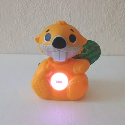 Buy Fisher-Price Linkimals Boppin’ Beaver Musical Toy Light Up & Sounds  • 7.95£