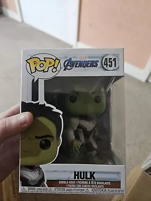Buy Marvel Endgame Hulk 451 Funko Pop • 7.50£
