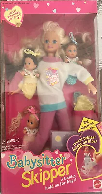 Buy Babysitter Skipper 1994 90s Original Packaging Mib Excellent Condition Barbie Collectible • 113.09£
