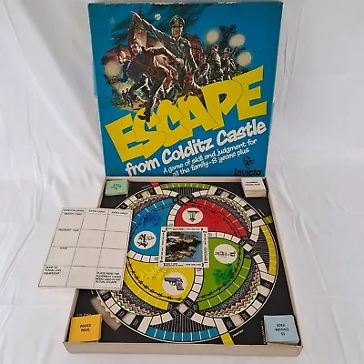 Buy ESCAPE FROM COLDITZ CASTLE - Vintage Board Game • 7.99£