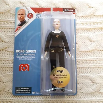 Buy Mego Star Trek The Next Generation 8  Borg Queen Action Figure • 18.50£