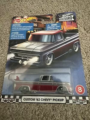 Buy Hot Wheels Boulevard #8 Custom 62 Chevy Pickup Sealed Mint • 30£