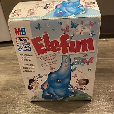 Buy Elefun The Butterfly Net Catching Game MB Games Hasbro 2006 Board Game • 22.99£