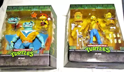 Buy TMNT ULTIMATES SUPER 7 Figures Ultimates Ray Fillet N Ace Duck • 19£