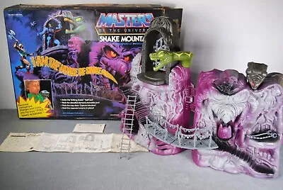 Buy Snake Mountain- Masters Of The Universe – Vintage - Mattel 1984 - WITH BOX • 150£