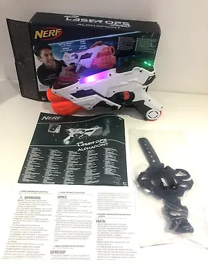Buy Boxed Complete Laser Ops Pro Tag Nerf Gun & Instructions Hasbro Aq23 • 24.99£