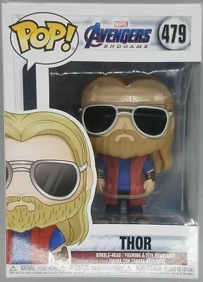 Buy Funko POP #479 Thor (Casual) Marvel - Avengers Endgame - Includes POP Protector • 11.99£