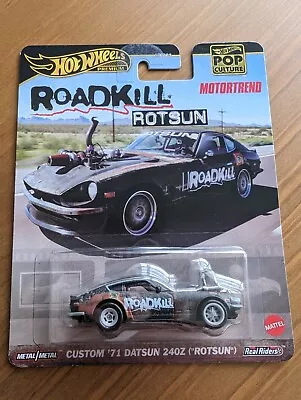 Buy Hot Wheels Custom '71 Datsun 240Z Roadkill  Rotsun  - Tall Card Rare • 17.99£