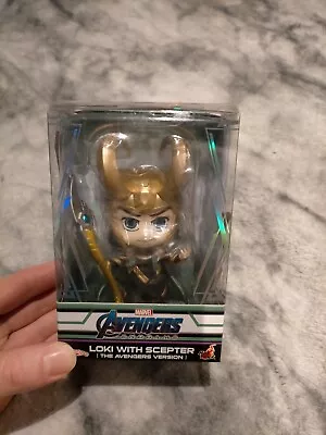 Buy Hot Toys Cosbaby Avengers Endgame Loki With Scepter Figure  • 20£