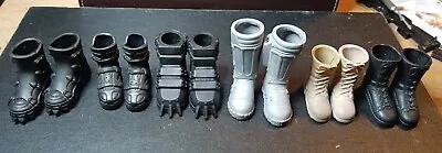 Buy Vintage Hasbro Action Man Accessories Soldiers Boots (6X Pairs)  • 7.50£