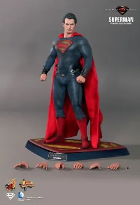 Buy Dpd 1/6 Hot Toys Mms200 Man Of Steel Superman Kal-el Clark Kent Movie Figure • 429.99£